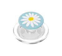 Linda Margarita Blanca y Amarilla PopSockets PopGrip para MagSafe
