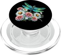 Linda margarita libélula delicia acuarela verano PopSockets PopGrip para MagSafe