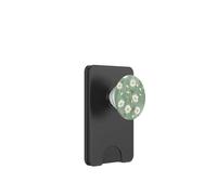 Linda Margarita Verde Floral PopSockets PopWallet para MagSafe