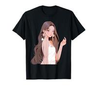 Linda Mariposa jardín niña Divertido diseño Unisex para Camiseta Camiseta