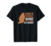Linda Marmot siempre ser usted mismo a menos que usted puede ser un Marmot Camiseta