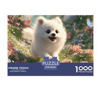 Linda Mascota Puzzle 1000 Piezas Desafíos Difíciles Juguetes Resistentes A La Presión para Toda La Familia Regalos Familiares para Adultos Y Niños 38x26cm/1000pcs
