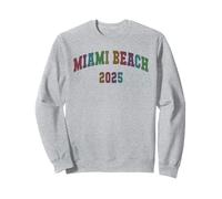 Linda MIAMI BEACH 2025 Vacay Spring Break Vacaciones a juego Sudadera