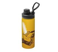 Linda motosierra con estampado de llanto de 18 onzas, hervidor deportivo aislado para ciclismo, gimnasio, baloncesto al aire libre, adecuado como regalo