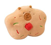 Linda muñeca Capybara - Peluche de 35 cm, Suave Peluche para niños, Adultos, niñas y decoración de Dormitorio de Coche, Juguete Coleccionable, día de San Valentín de cumpleaños