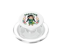 Linda Obra de Arte Verde Tradicional para niñas de Pakistán para niños PopSockets PopGrip para MagSafe