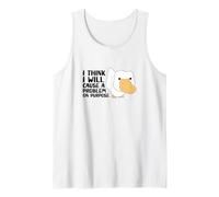Linda obsesión de Ganso Tonto, causaré un Problema a propósito Camiseta sin Mangas