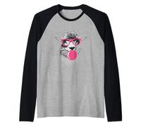 Linda Oveja con Collar RGB Ruth Bader Ginsburg Camiseta Manga Raglan