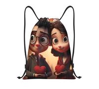 Linda Pareja Hombre Mujer Bolsa De Gimnasio Ligera Mochila De Cuerdas Plegable Bolsa De Deporte Para Senderismo Yoga Fútbol