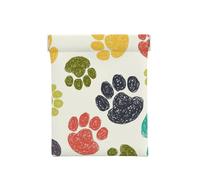 Linda Pata de Perro, Squeeze Top Wallet Bolsa de Almacenamiento para Mujer Monedero pequeño Bolsa de Cambio