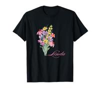 Linda personalized cute for her cottagecore wildflower Camiseta