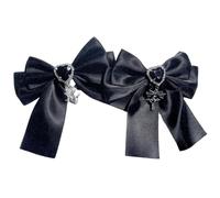 Linda pinza para el pelo con diseño de cruz gótica Y2K, accesorios de balletcore para niñas