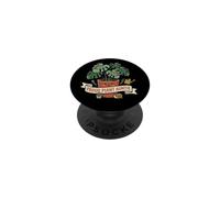 Linda Planta tía Monstera Planta de Interior Dama Amante de la jardinería PopSockets PopGrip Adhesivo