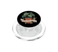 Linda Planta tía Monstera Planta de Interior Dama Amante de la jardinería PopSockets PopGrip para MagSafe