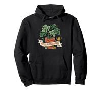 Linda Planta tía Monstera Planta de Interior Dama Amante de la jardinería Sudadera con Capucha