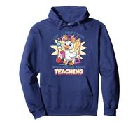 Linda profesora de regreso a clases, el primer día de Silly Goose Sudadera con Capucha