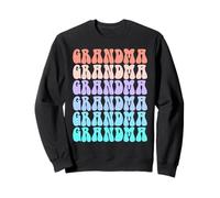 Linda que pronto será ABUELA Nana Crew Mimi Best Ever Happy Place Sudadera
