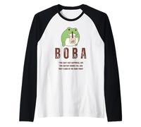 Linda Rana Bebiendo té de Burbujas Kawaii Boba Milk Tea Lovers Camiseta Manga Raglan
