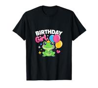 Linda Rana cumpleaños Princesa Animal Arte Camiseta