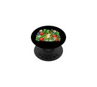 Linda Rana Fresa Jardín Cottagecore Naturaleza PopSockets PopGrip Adhesivo