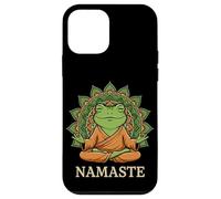 Linda Rana meditadora Buddha Namaste Mandala Zen Mindfulness Carcasa para iPhone 12 Mini