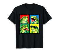 Linda Rana para niños, Hombres, Mujeres, niñas, Arte, Divertidas Cosas de Meme Camiseta