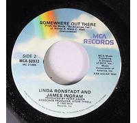 Linda Ronstadt and James Ingram - Linda Ronstadt and James Ingram 45 RPM Somewhere Out There (Instrumental) / Somewhere Out There