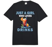 Linda Solo Una Chica Que Ama Juce Bebe Mujeres y Niñas Comfort Colors Adult Heavyweight T-Shirt