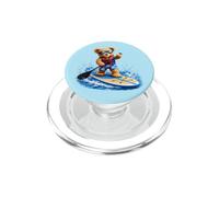 Linda Tabla de Remo de Oso de Peluche con Formas de Aventura Mania PopSockets PopGrip para MagSafe