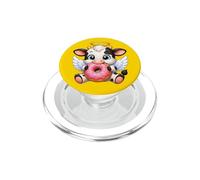 Linda Vaca ángel con Dona PopSockets PopGrip para MagSafe