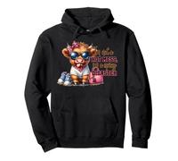 Linda Vaca de Las Tierras Altas No Soy un Desastre Caliente Soy un Desastre Picante Sudadera con Capucha