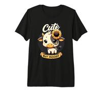 Linda Vaca, Linda Pero humorística, niños, Granja y Girasol de Vaca bebé Camiseta Premium