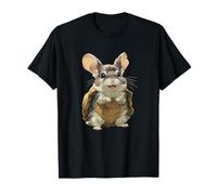 Linda y Adorable Chinchilla en Concha de Tortuga Camiseta
