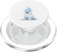 Linda y Adorable Foca de Arpa de bebé con una pirámide PopSockets PopGrip para MagSafe