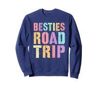 Lindas Besties Road Trip Vacaciones Surf Vacay Beach Matching Sudadera
