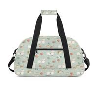 Lindas bolsas de lona de llama para mujeres, hombres, niños, niñas, niños, bolsa de viaje de fin de semana, bolsa de viaje de 24 L, bolsa de deporte para gimnasio, bolsa de práctica, color, 24 L,