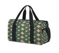 Lindas bolsas de lona deportivas con diseño de ratones de Navidad para niños, niñas, mujeres, hombres, durante la noche, fin de semana, bolsa de viaje para llevar al gimnasio, bolsas de lona casuales