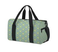 Lindas bolsas de lona deportivas con estampado de rana para niños, niñas, mujeres, hombres, divertidas, rana durante la noche, fin de semana, bolsa de viaje para llevar al gimnasio, bolsas de lona