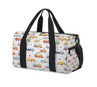 Lindas bolsas de lona deportivas de dibujos animados para niños, niñas, niños, mujeres, hombres, durante la noche, fin de semana, bolsa de viaje, bolsa de transporte para gimnasio, bolsas de lona