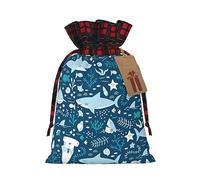 Lindas bolsas de regalo de arpillera con cordón de tela de alta calidad, ideales para cualquier ocasión