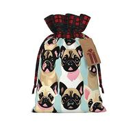 Lindas bolsas de regalo de arpillera con cordón de tela de primera calidad, ideales para cualquier ocasión