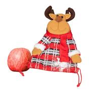 Lindas bolsas de tela de, bolsas de regalo de Papá Noel, bolsas de tela para muñecas, reutilizables, bonitas bolsas de regalo con cordón, decoración de para vacaciones