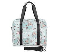 Lindas bolsas de viaje de elefante salvaje para mujeres y hombres, divertido elefante para fin de semana, bolsa de noche de 32 L, bolsa grande para viajes, deportes, gimnasio, color, (32 L) UK,