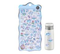 Lindas calcomanías de animales, lindas calcomanías pequeñas en 3D, calcomanías de niña de dibujos animados, para cuadernos, libros de texto, estuches, tabletas, tazas de agua, preescolar, jardín de