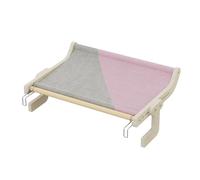 Lindas camas colgantes para mascotas con asientos soleados para ventana, hamaca cómoda para gatos grandes, hamacas para gatos de interior, colgar en la ventana con soporte para montaje en pared