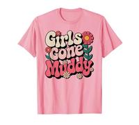 Lindas Chicas Que se han Vuelto turbias, Mud Run Kids Mudder Sisters Mudding Camiseta