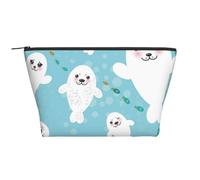 Lindas focas Divertidas, Bolsa de artículos de tocador Bolsa de Maquillaje Bolsa de cosméticos Bolsa de artículos de tocador de Viaje portátil