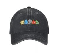 Lindas Gorras de Béisbol Lavadas de Mezclilla Retro de Juegos de Magia MTG Juegos de Reunión Gorra de Visera de Calle Vaquero Femenino Gorra de Pico de Hip Hop