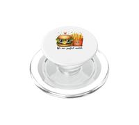 Lindas Hamburguesas Fritas Parejas PopSockets PopGrip para MagSafe