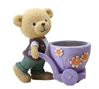 Lindas macetas - Maceta para suculentas de 4,72 pulgadas | Interiores peculiares con forma de animal, ideal para el hogar, oficina, jardín de escritorio, decoración de sala de estar, regalo